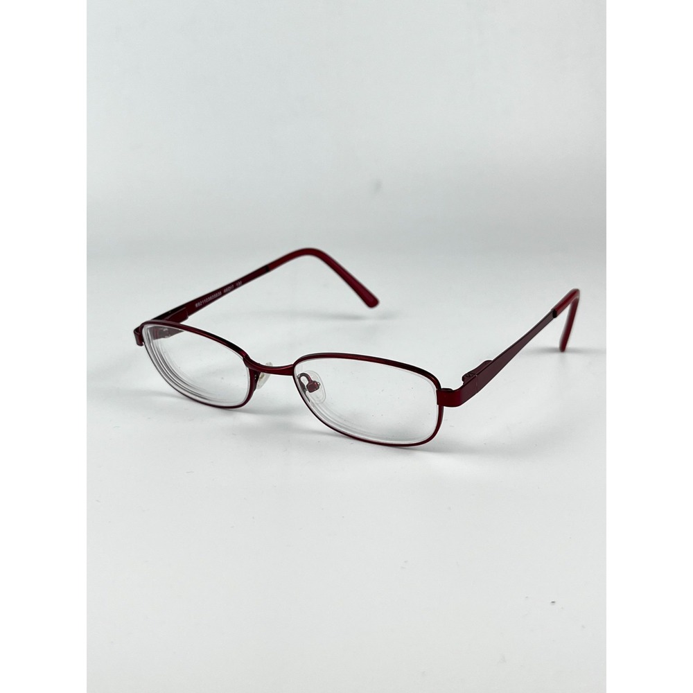 Seen Women's Eyeglasses Frame Maroon Plastic Cat Eye Full Rim 48-17-130 mm